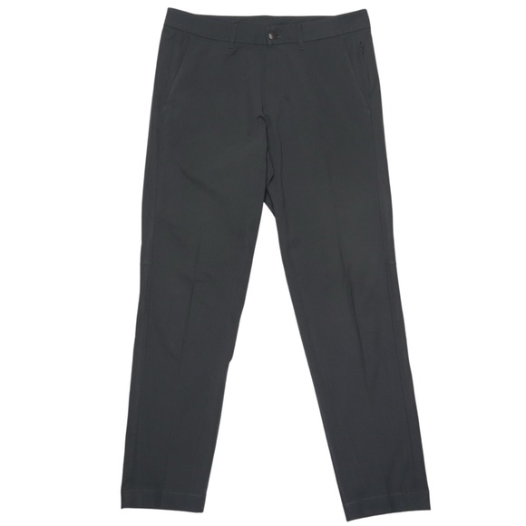 Lululemon Pants Mens 32x31 Commission Slim Fit Gray Stretch Tech Casual Pockets - Picture 1 of 10